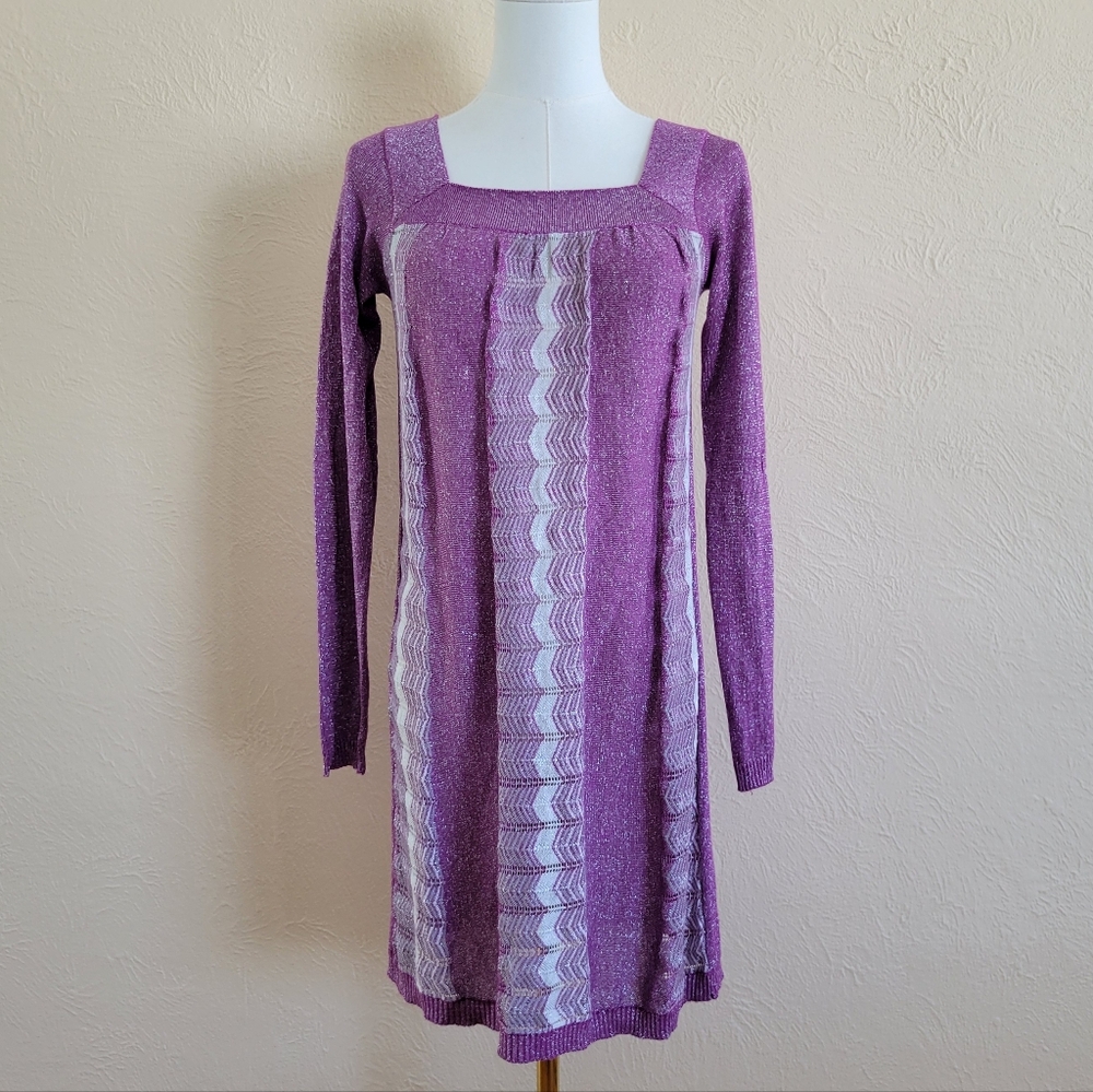 Rampage | Y2K Vintage Sparkly Purple Mini Dress